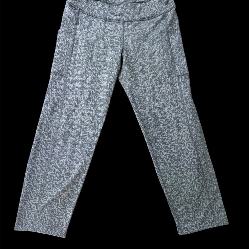 Champion Women's Gray/white geometric Leggings